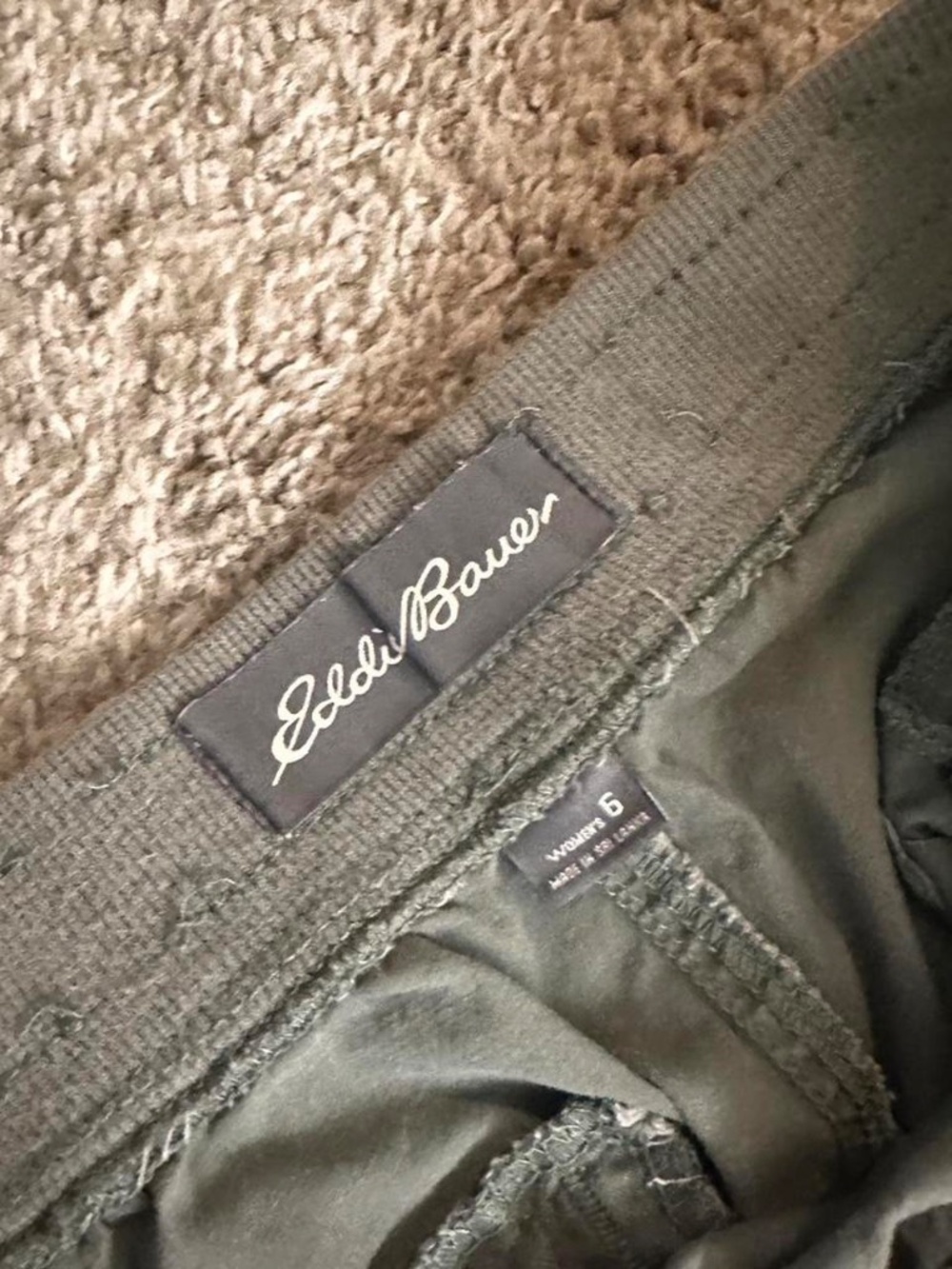 Eddie Bauer green cargo